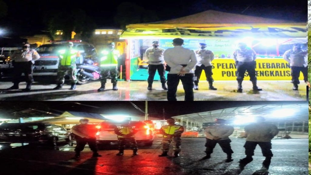 Personil TNI bersama Polri Tim Gabungan Giat Penanganan Penyebaran Covid-19 dan Pendisiplinan PROKES