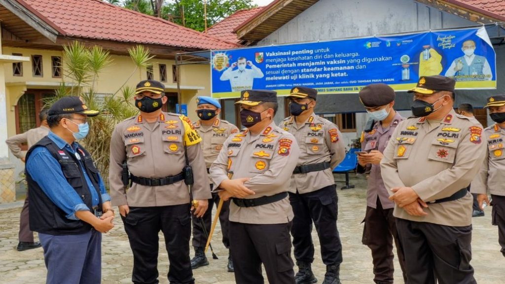 Kunjungi 2 Puskesmas, Kapolda : Saya Ingin Pastikan Semua Berkolaborasi Tangani Covid-19