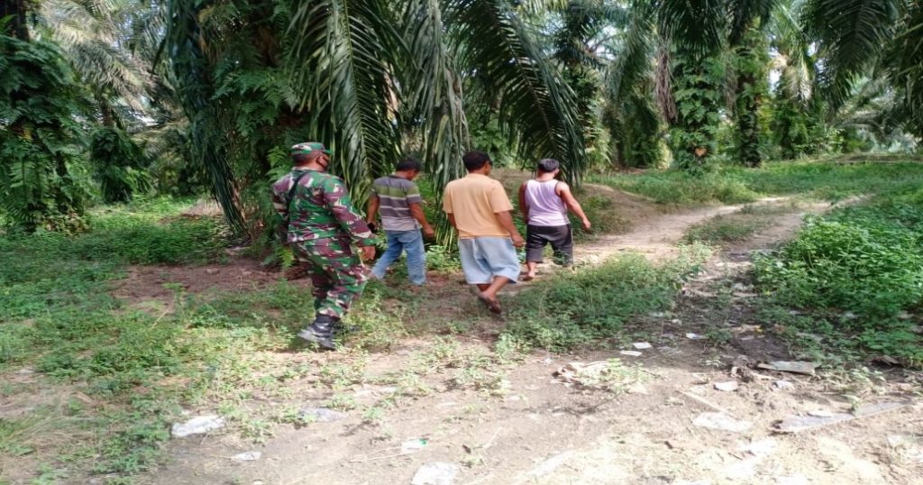 Sebagai Upaya Pencegahan Karhutla,. Banbisa Terus Lakukan Patroli Rutin di Desa Minas Timur