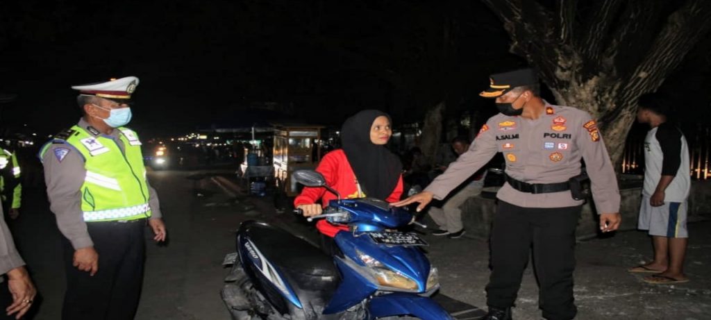 Polres Bengkalis Gelar Operasi Yustisi, Pelanggar Prokes di Berikan Tindakan Disiplin Berupa