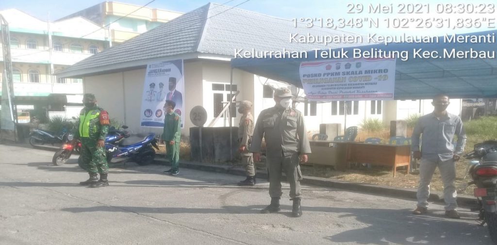 Masih Saja Mendapati Masyarakat Yang Melanggar Prokes di Wilayah Koramil 08/Merbau