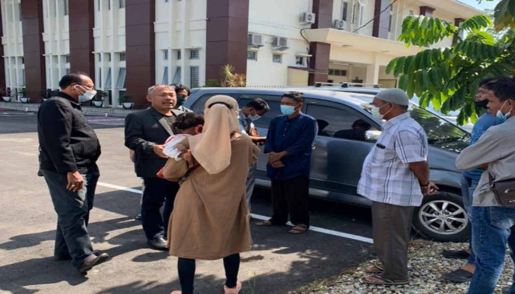 PN Pasir Pangaraian Telah Dijatuhkan Vonis 1 Bulan Terpidana Perkara Pasal 407 KUHP