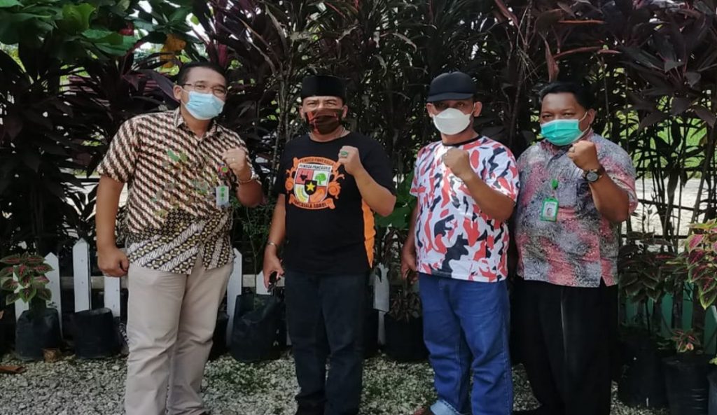 Ketua B2P3 Riau, Oyong Tanjung menyampaikan Ucapan Terima kasih kepada Management Rumah Sakit Prima Pekanbaru