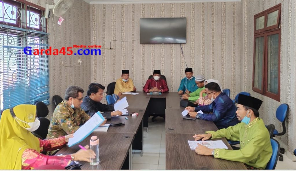 Pemerintah Kecamatan Bandar Petalangan Gelar Rapat Koordinasi