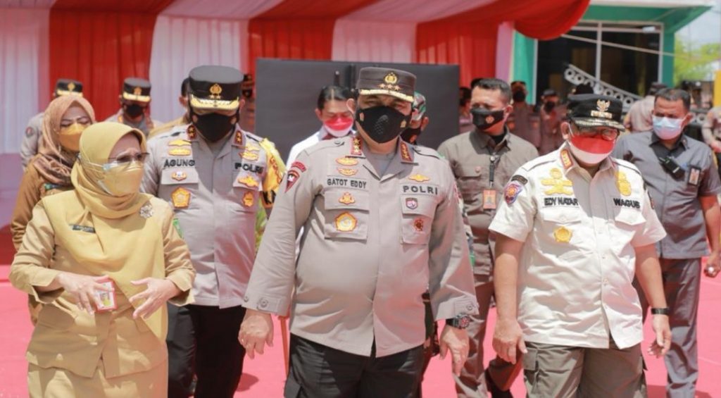 Kunjungi Lokasi Isoter, Wakapolri Semangati Pasien Rawat