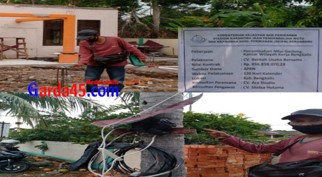 Proyek Ratusan Juta, di Duga Pekerjaan Asal Jadi, “Meteran Listrik Membahayakan”