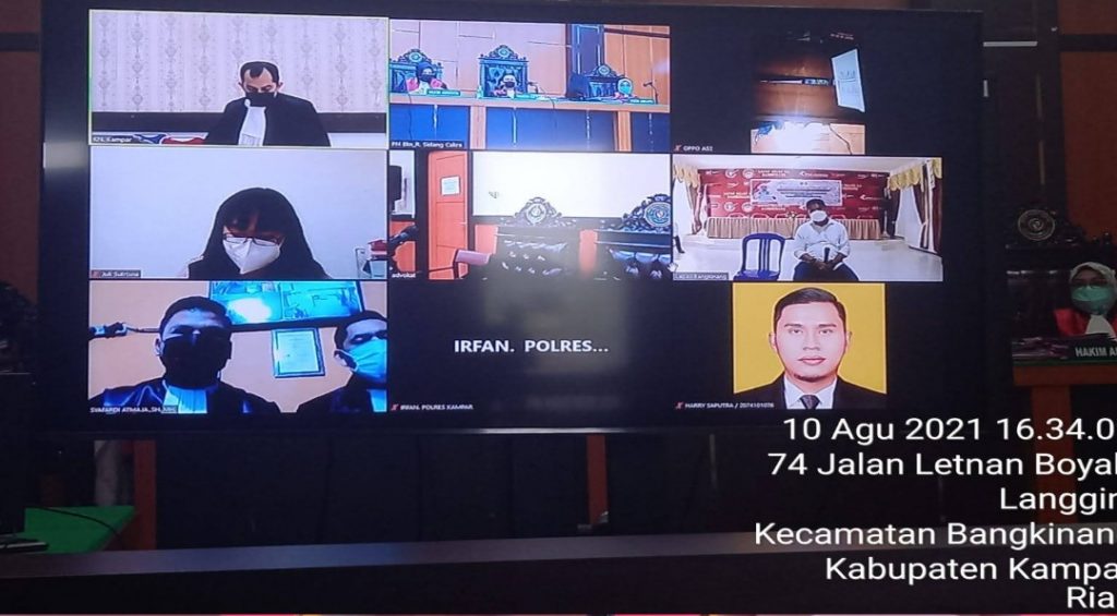 KDRT Dilakukan AG Anggota Lapas Bangkinang Bergulir ke Pengadilan Negeri Bangkinang