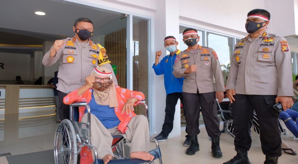Vaksin Kemerdekaan, Polda Riau Layani Warga Disabilitas dan Masyarakat Terluar