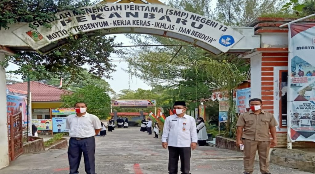 Siswa SMPN 13 Pekanbaru Berhasil Raih Emas dalam KOSN 2021 Tingkat Kota Pekanbaru