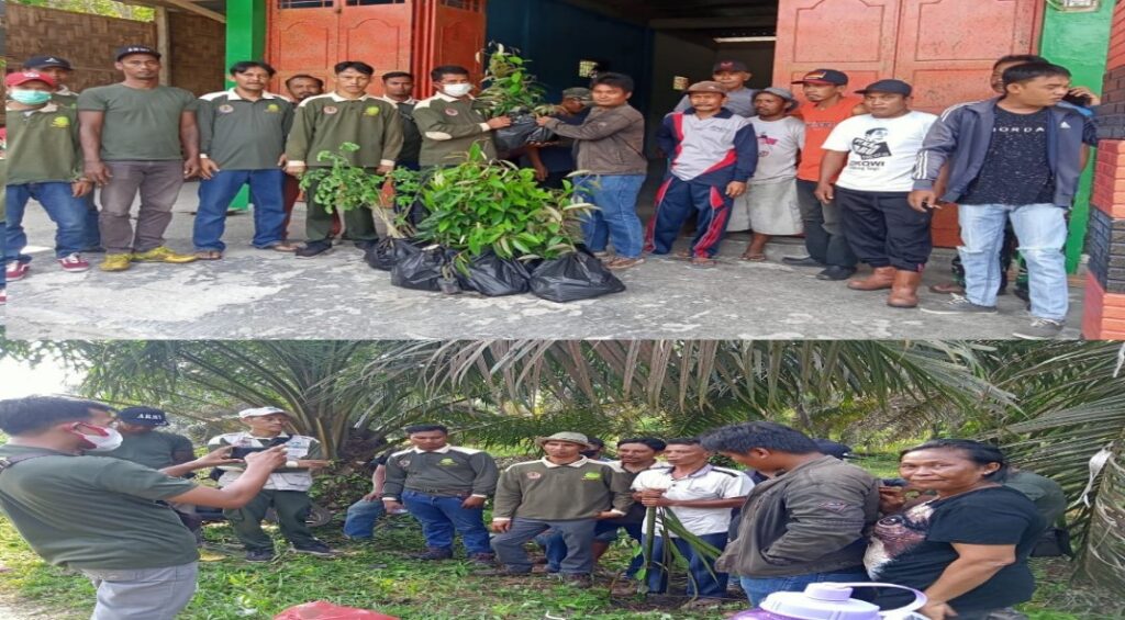 MPP Memberikan 4000 Bibit Pohon Pada Kelompok Tani Hutan Bersatu Abadi Jaya