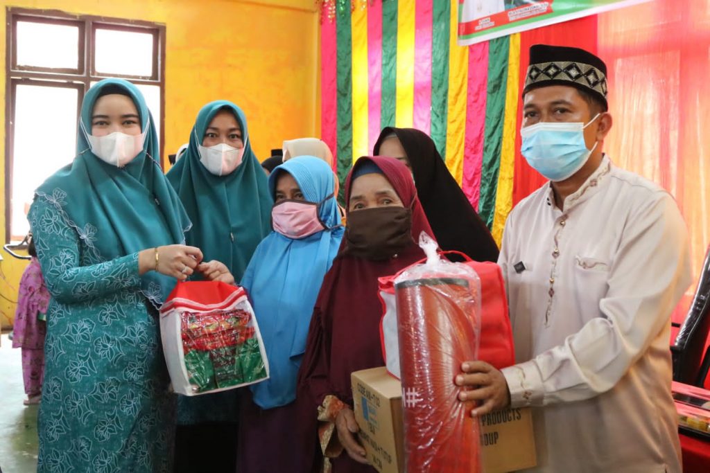 Ketua TP PKK Kabupaten Pelalawan Sella Pitaloka Zukri Hadiri Percepatan Pencegahan Dan Penurunan Stunting di Kecamatan Bunut