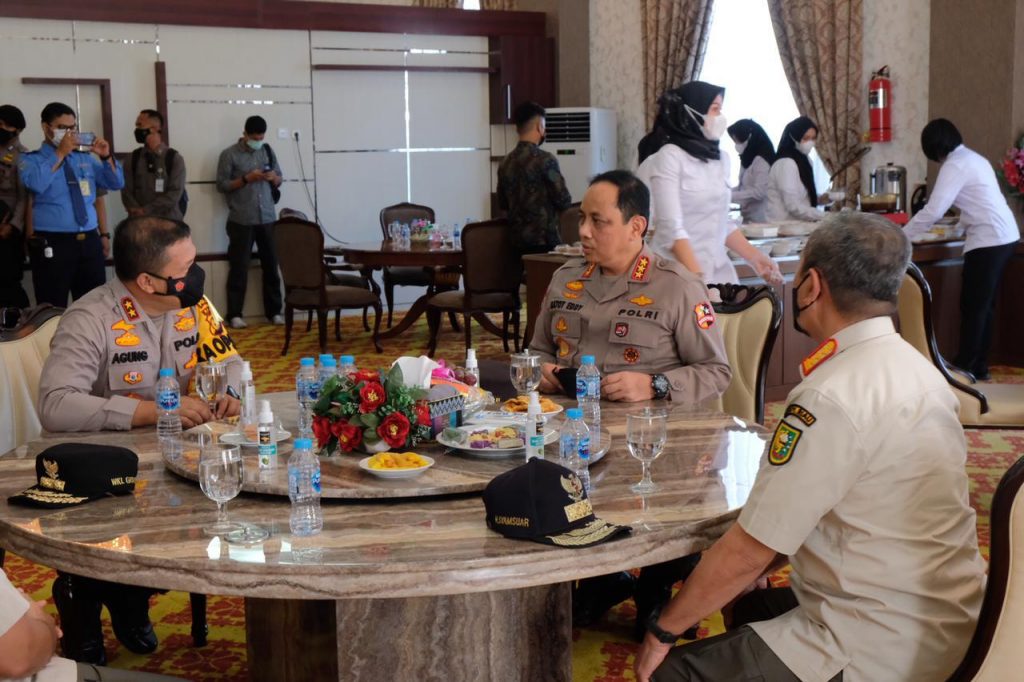 Atensi Penanganan Covid-19, Wakapolri Lakukan Kunjungan Kerja Ke Riau