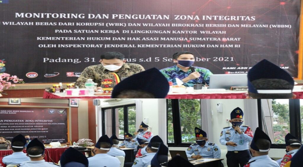 Lapas Padang Dipuji Inspektorat Jenderal Kemenkumham, ADA APA..???