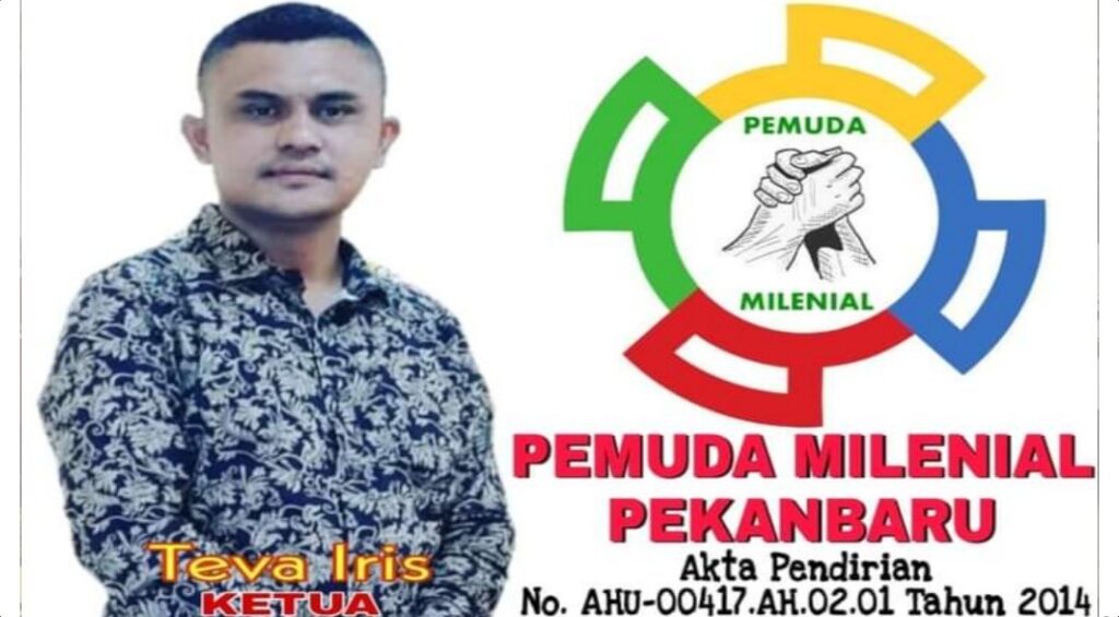 Ketua Milenial, Teva Iris Minta Kepada Pihak Kepolisian Menindak Lanjuti Laporan Oknum DPRD Kota Pekanbaru
