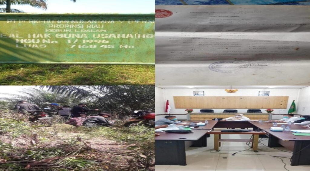 Win-win Solution Antara Kedua Bela Pihak, Namun Pihak PTPN V Menolak Usulan Tersebut