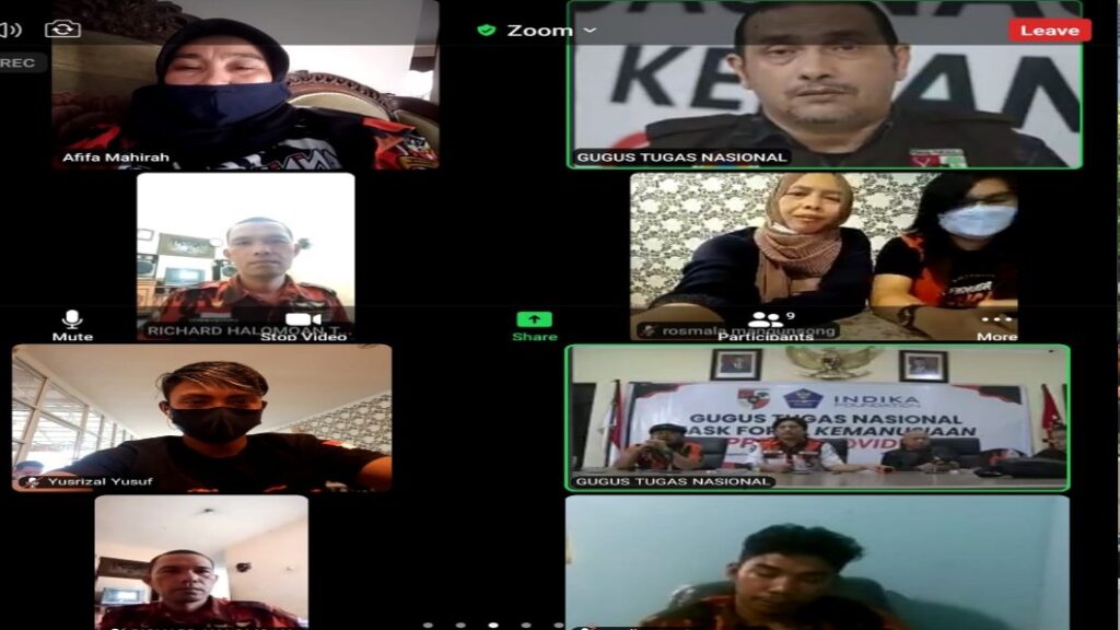 Relawan GTC Pemuda Pancasila Kota Pekanbaru Bersama Indika Foundation kembali Mendapatkan Pembekalan