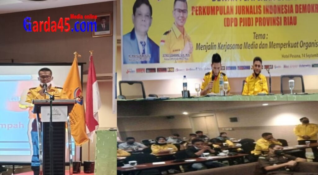 DPD PJID Gelar Rakerda Perdana, Jetro Kecewa Atas Ketidak Hadiran Dinas Kominfo Provinsi Riau