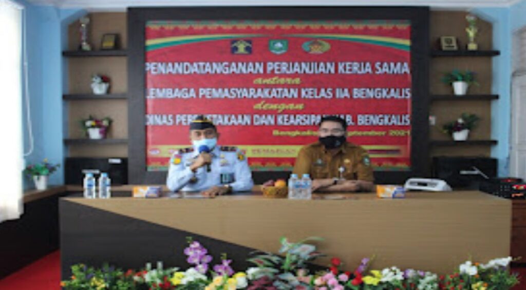 Lapas Kelas IIA Bengkalis Buat Inovasi Dimana Akan Ada Perpustakaan untuk Warga Binaan