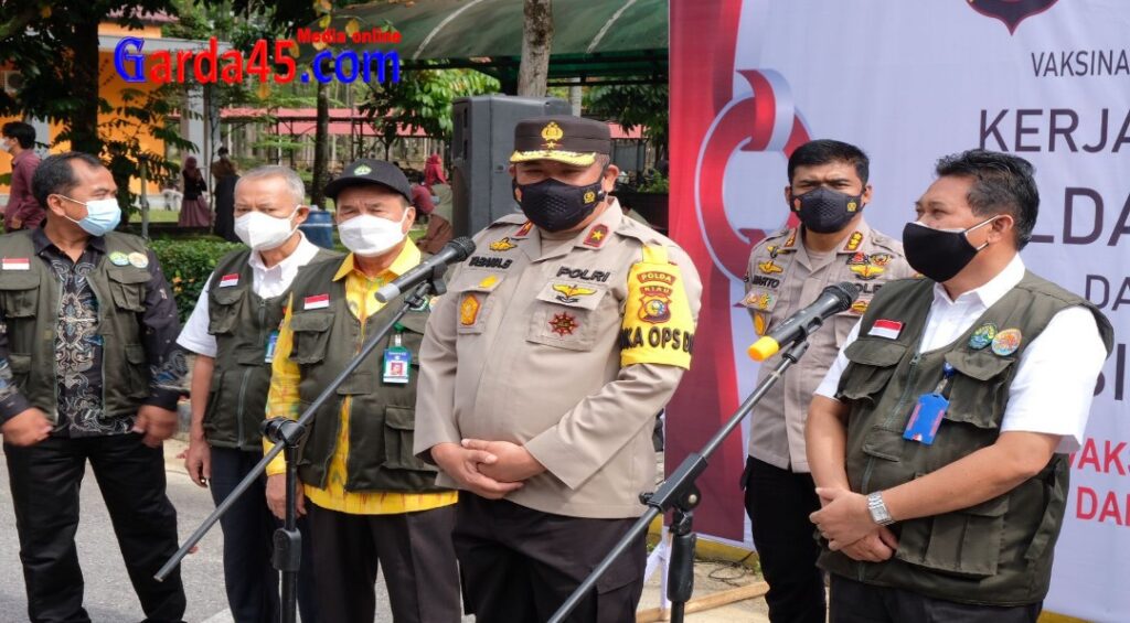 Gandeng Unri, Polda Riau Dorong Percepatan Herd Immunity Kampus