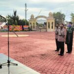 Ket : Kapolres Bengkalis Saktijab Kapolsek Bukit Batu dan Kasat Sabhara Polres Bengkalis (foto:Indra)