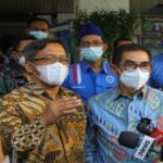 Teks foto : Herzaky Mahendra Putra Kepala Badan Komunikasi Strategis DPP/Koordinator Juru Bicara DPP Partai Demokrat