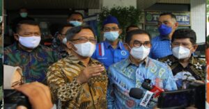 Teks foto : Herzaky Mahendra Putra Kepala Badan Komunikasi Strategis DPP/Koordinator Juru Bicara DPP Partai Demokrat
