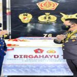 Ket : Kepala Kepolisian Republik Indonesia serta keluarga besar Polri mengucapkan Dirgahayu TNI ke-76 (foto/istimewa)