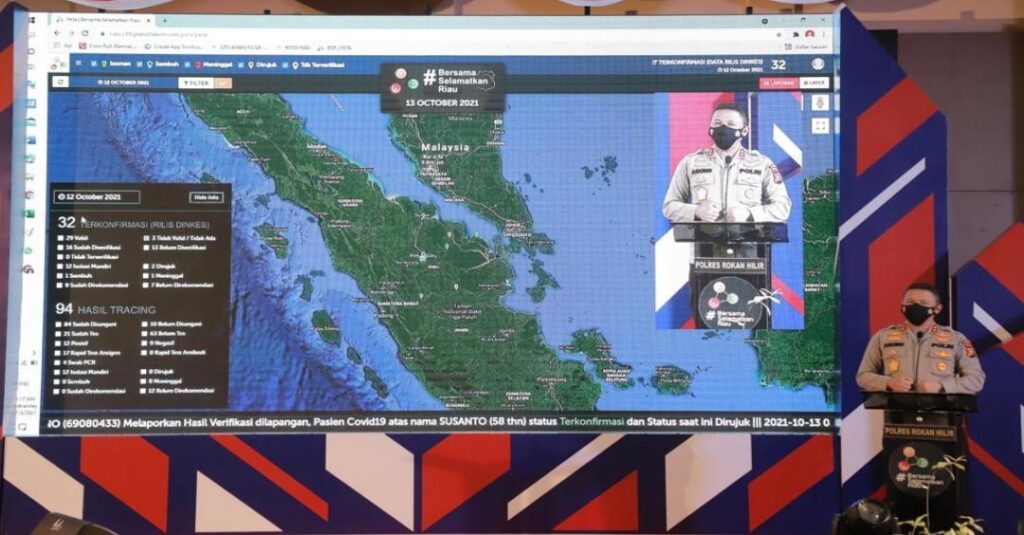 Rohil Daerah Ketiga Kapolda Riau Luncurkan Aplikasi Bersama Selamatkan Riau