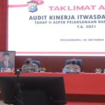 Ket : Kapolda Riau Buka secara resmi Audit Kinerja Tahap II oleh Tim Itwasda Polda bagi seluruh satuan kerja Polda Riau (foto/istimewa)