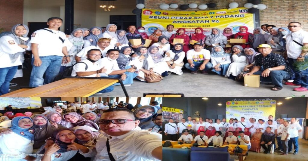 Alumni SMA 7 Padang Angkatan 96 Gelar Reuni Perak Bersama Guru