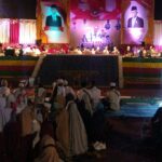 Teks foto : Antusias masyarakat Pulau Bengkalis ikuti Bersholawat & Do'a Bersama (foto/Leni Widiya).