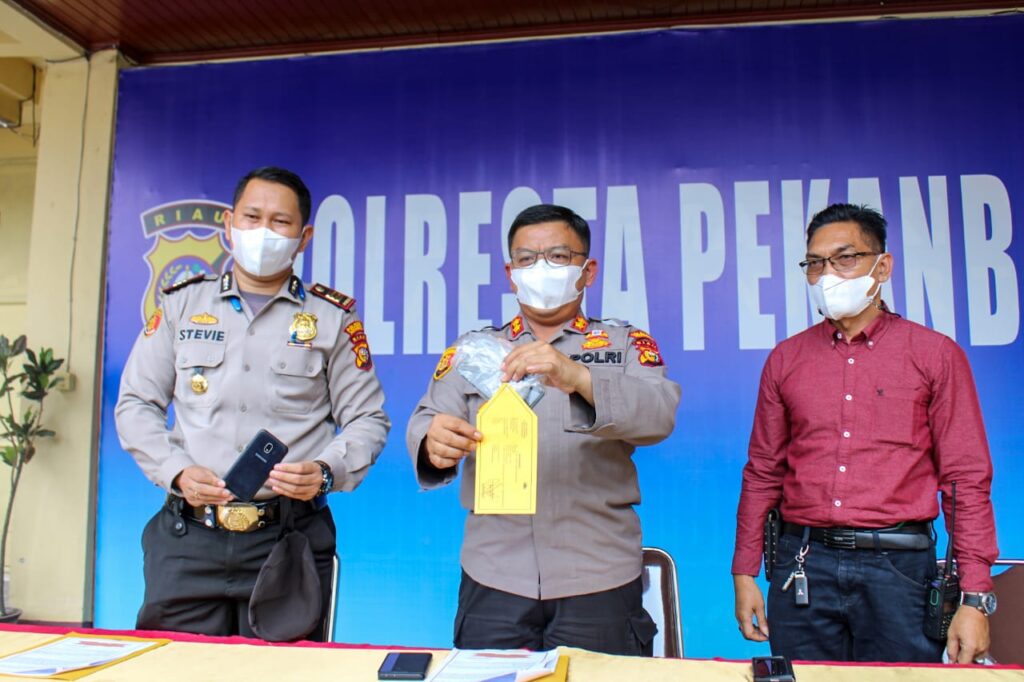 Polresta Pekanbaru Ungkap Tindak Pidana Pornografi, Tujuan Pelaku Untuk Koleksi Pribadinya