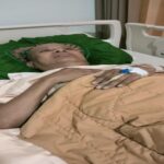 Tesk foto : Kembali, Aktivis Larshen Yunus Ajak Membantu Kamarudin Pengidap Penyakit Batu Empedu (Istimewa