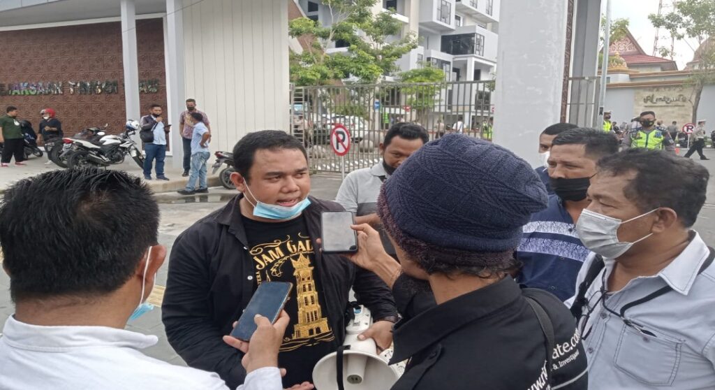 Aliansi Gemmpar Riau Desak Kejati Riau Usut Lelang Gedung PT BSP Rp 87 Miliar