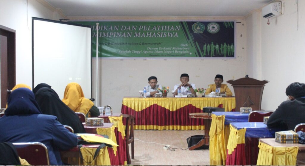 50 Aktivis Mahasiswa dari 14 Program Studi STAIN Bengkalis Ikuti Pembekalan Secara Luring