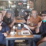 Teks foto : Drs. Wahyudi El Panggabean, MH, Direktur PJC, Aktivis Larshen Yunus, Ketua GAMARI, Dr. Yudi Krismen, S.H.,M.H dan Romi Bengkalis Kaperwil Mapikor News (Istimewa)