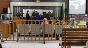 Teks foto : Suasana saat Sidang berlangsung. (Foto : KEND ZAI)