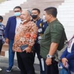 Teks foto : Aktivis Larshen Yunus hadir, Dr YK; Pihaknya memenuhi undangan Penyidik RESKRIMSUS Polda Riau (Istimewa).