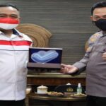 Teks foto : Kapolri Jenderal Listyo Sigit Prabowo dan Kepala BP2MI, Beny Rhamdani di Mabes Polri (Istimewa).