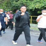 Teks foto : Kedatangan Kapolda Riau di sambut langsung Direktur Utama PHR, Jaffee Arizon Suardin (Istimewa).