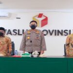 Teks foto : Irjen M Iqbal hadir bertepatan berlangsungnya rapat anev pelaksanaan tugas Bawaslu Riau (Istimewa).