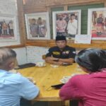 Teks foto : Ini Pesan Ketua PWNU Riau T. Rusli Ahmad, SE kepada Sekjen PB HMI MPO Zunnur Roin beserta rombongan (Istimewa).