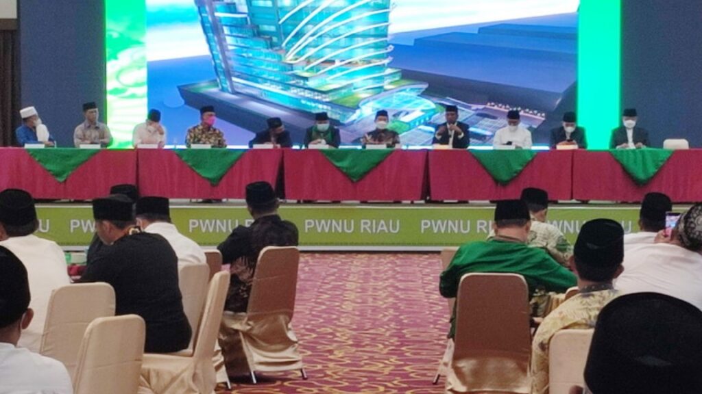 Rapat Perdana PWNU Riau Dengan PCNU Se-Riau, Ini Kata T Rusli Ahmad Saat Pimpin Rapat