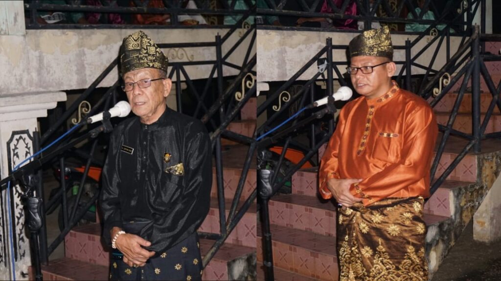 Wakil Ketua DPRD dan Ketum DPH LAMR Kabupaten Bengkalis Hadir Penabuh Kompang Kecamatan Bantan Latihan Bersama