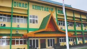Teks foto : Kantor Dinas Lingkungan Hidup Kehutanan Provinsi Riau (Istimewa)