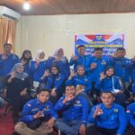 Teks foto : Sesi foto Bersama di dalam Aula Gedung KNPI Bengkalis (Istimewa).