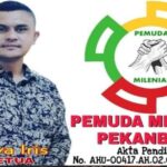 Teks foto : Ketua Pemuda Milenial Kota Pekanbaru, Teva Iris. (Foto: Istimewa).