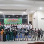 Teks foto : Bupati Kampar Buka Resmi Basic Training LK I HMI Kampar. (Foto : Istimewa).