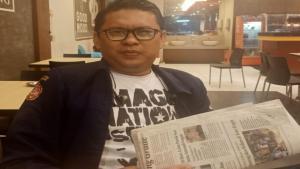 Teks foto : Aktivis Larshen Yunus Ketua PP GAMARI (Istimewa).