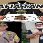 Teks foto : Ilustrasi Mafia Tanah, Kapolda Riau dan Ketua Presidium Pusat GAMARI selama 5 periode (Istimewa).